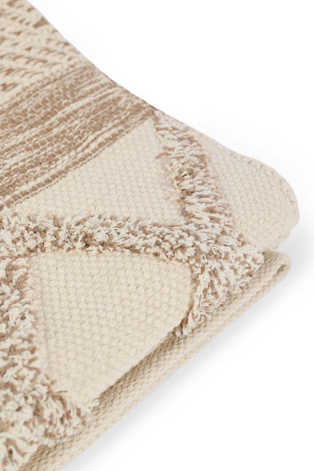 Redtag-Cream-Boho-Geometric-Woven-Rug-Category:Rugs,-Colour:Cream,-Deals:New-In,-Dept:Home,-Filter:Home-Decor,-HMW-HOM-Rugs-&-Door-Mats,-New-In-HMW-HOM,-Non-Sale,-S23A,-Section:Homewares-Home-Decor-