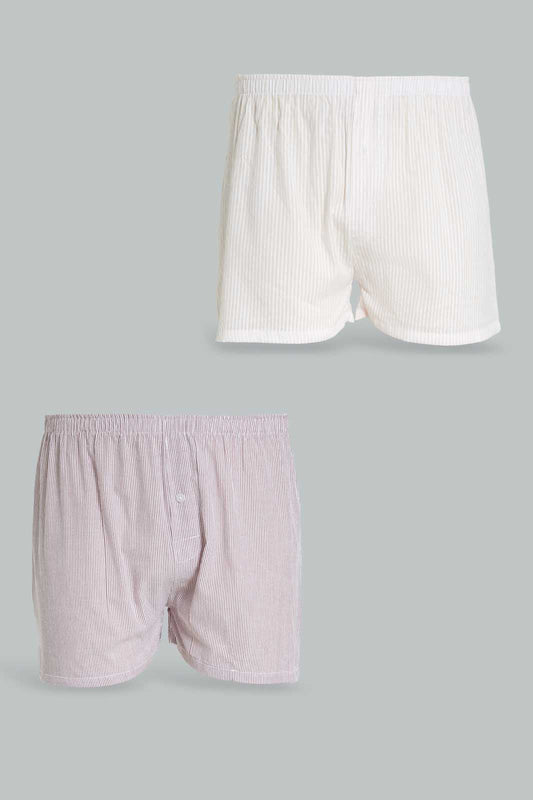 Redtag-Men-Red/White-Stiper-Boxers-Shorts-365,-Category:Boxers,-Colour:Red,-Deals:New-In,-Dept:Menswear,-Filter:Men's-Clothing,-Men-Boxers,-New-In-Men-APL,-Non-Sale,-Section:Men-Men's-