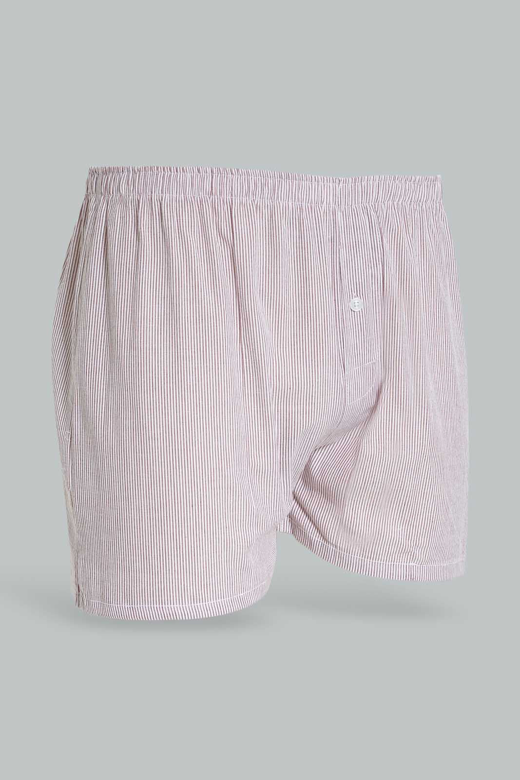 Redtag-Men-Red/White-Stiper-Boxers-Shorts-365,-Category:Boxers,-Colour:Red,-Deals:New-In,-Dept:Menswear,-Filter:Men's-Clothing,-Men-Boxers,-New-In-Men-APL,-Non-Sale,-Section:Men-Men's-