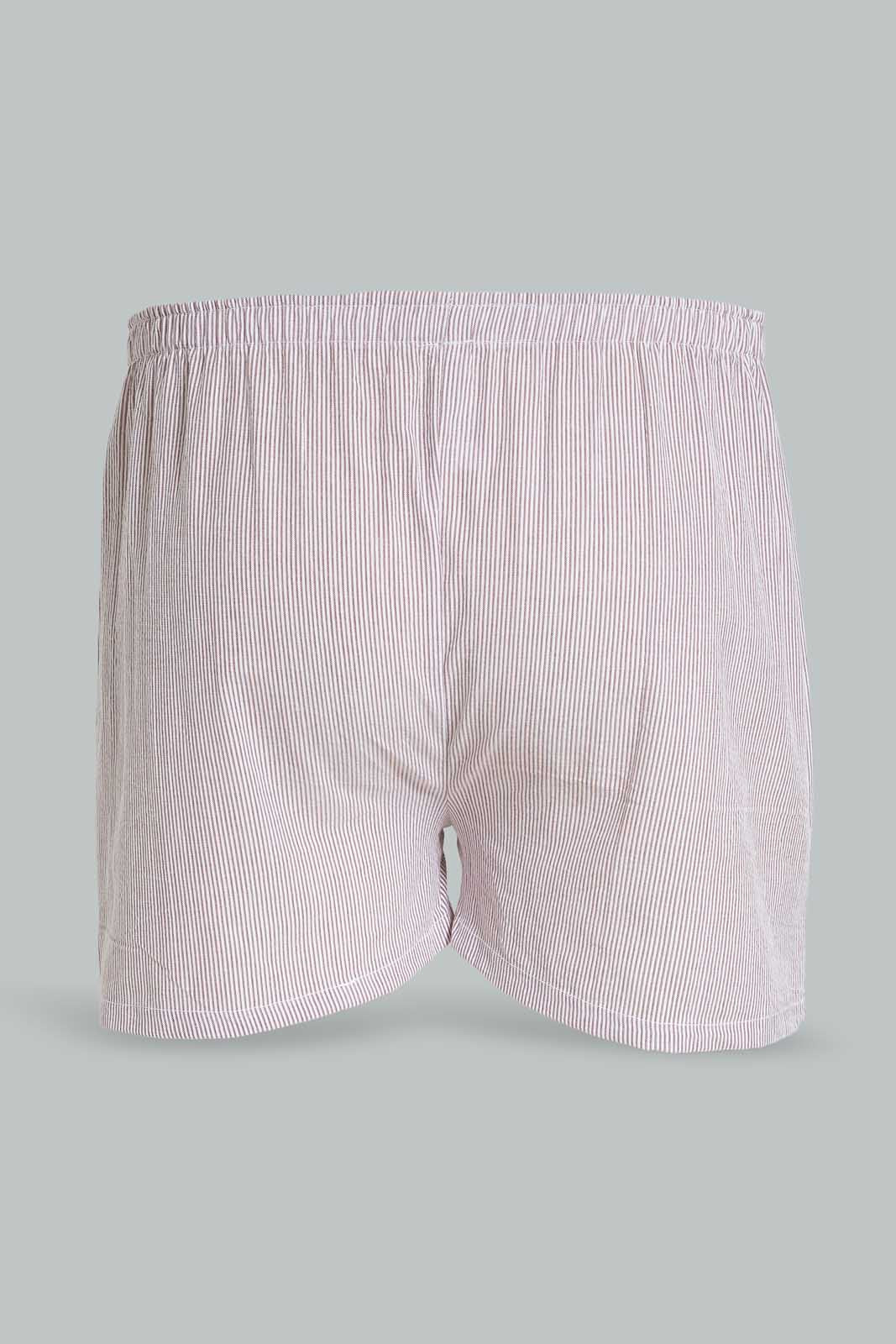 Redtag-Men-Red/White-Stiper-Boxers-Shorts-365,-Category:Boxers,-Colour:Red,-Deals:New-In,-Dept:Menswear,-Filter:Men's-Clothing,-Men-Boxers,-New-In-Men-APL,-Non-Sale,-Section:Men-Men's-