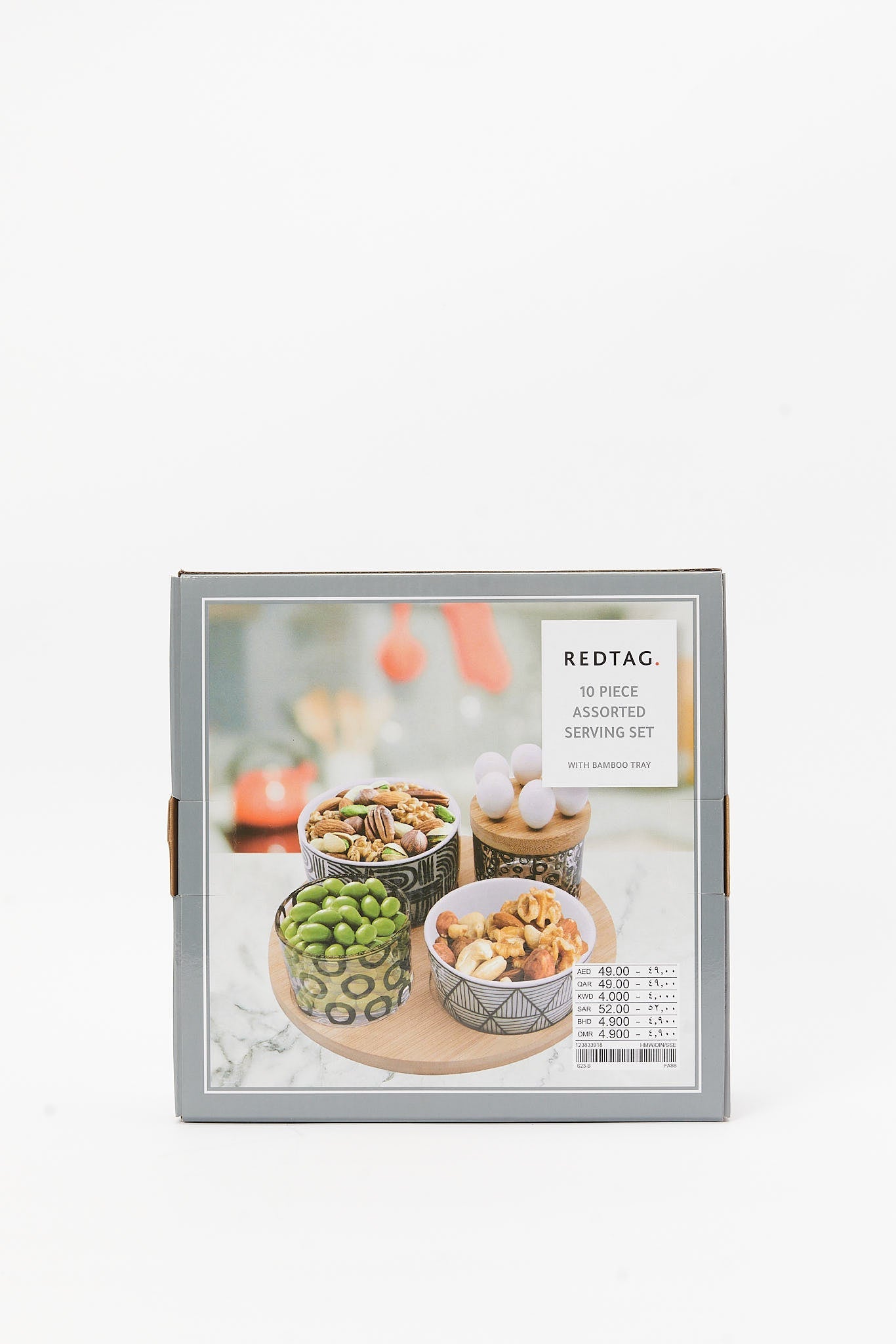 Redtag-Black-Serving-Set-(11-Piece)-Category:Bowls,-Colour:Black,-Deals:New-In,-Dept:Home,-Filter:Home-Dining,-HMW-DIN-Serveware,-New-In-HMW-DIN,-Non-Sale,-S23B,-Section:Homewares-Home-Dining-