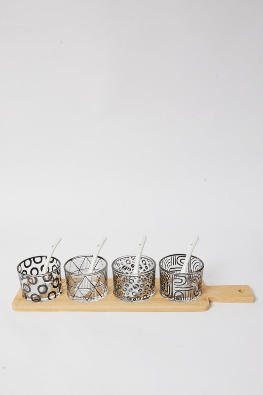 Redtag-Black-Serving-Set-(9-Piece)-Category:Bowls,-Colour:Black,-Deals:New-In,-Dept:Home,-Filter:Home-Dining,-HMW-DIN-Serveware,-New-In-HMW-DIN,-Non-Sale,-S23B,-Section:Homewares-Home-Dining-