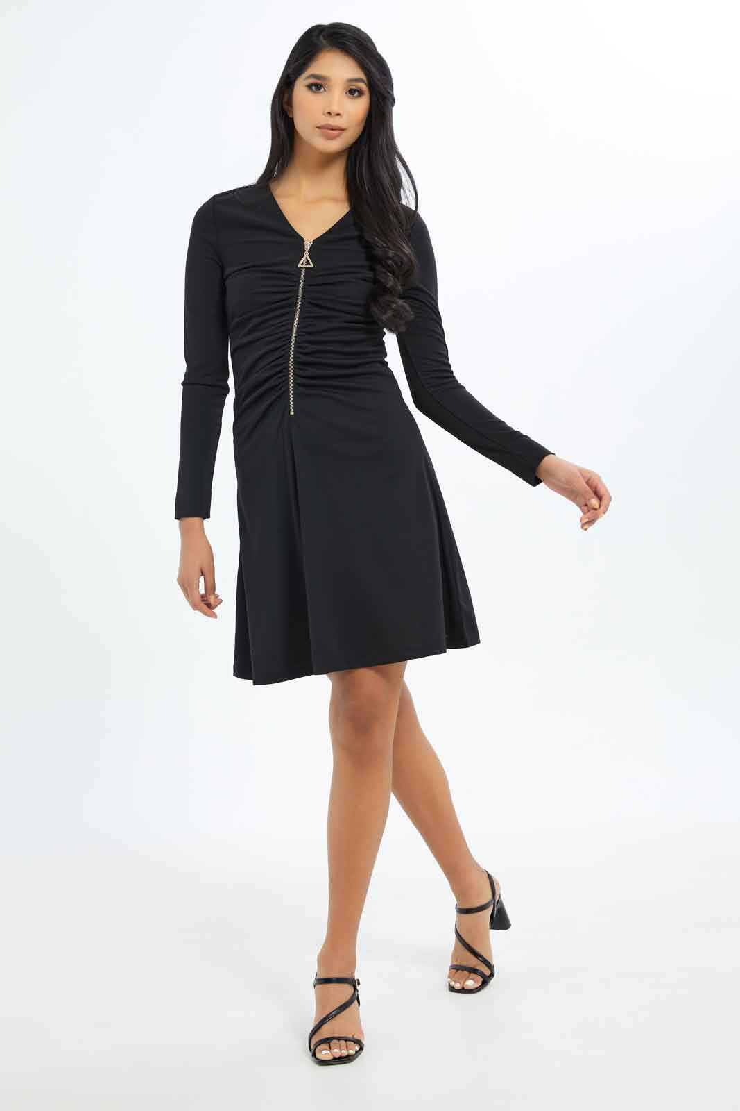 Redtag-Women-Assorted-Sleeveless-With-Front-Gathering-Dress-Category:Dresses,-Colour:Assorted,-Deals:New-In,-Dept:Ladieswear,-Filter:Women's-Clothing,-LEC,-LEC-Dresses,-New-In-LEC-APL,-Non-Sale,-S23A,-Section:Women-Women's-