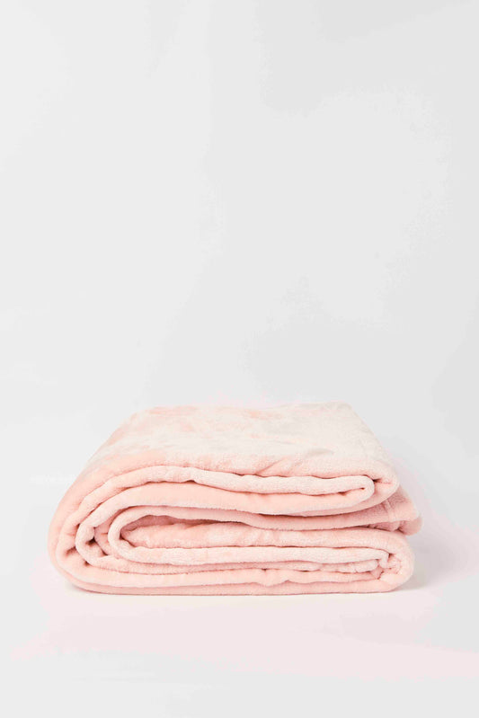 Redtag-Pink-Ultra-Soft-Blanket-
(Double-Size)-Category:Blankets,-Colour:Pink,-Deals:New-In,-Dept:Home,-Filter:Home-Bedroom,-HMW-BED-Blankets,-New-In-HMW-BED,-Non-Sale,-S23B,-Section:Homewares-Home-Bedroom-