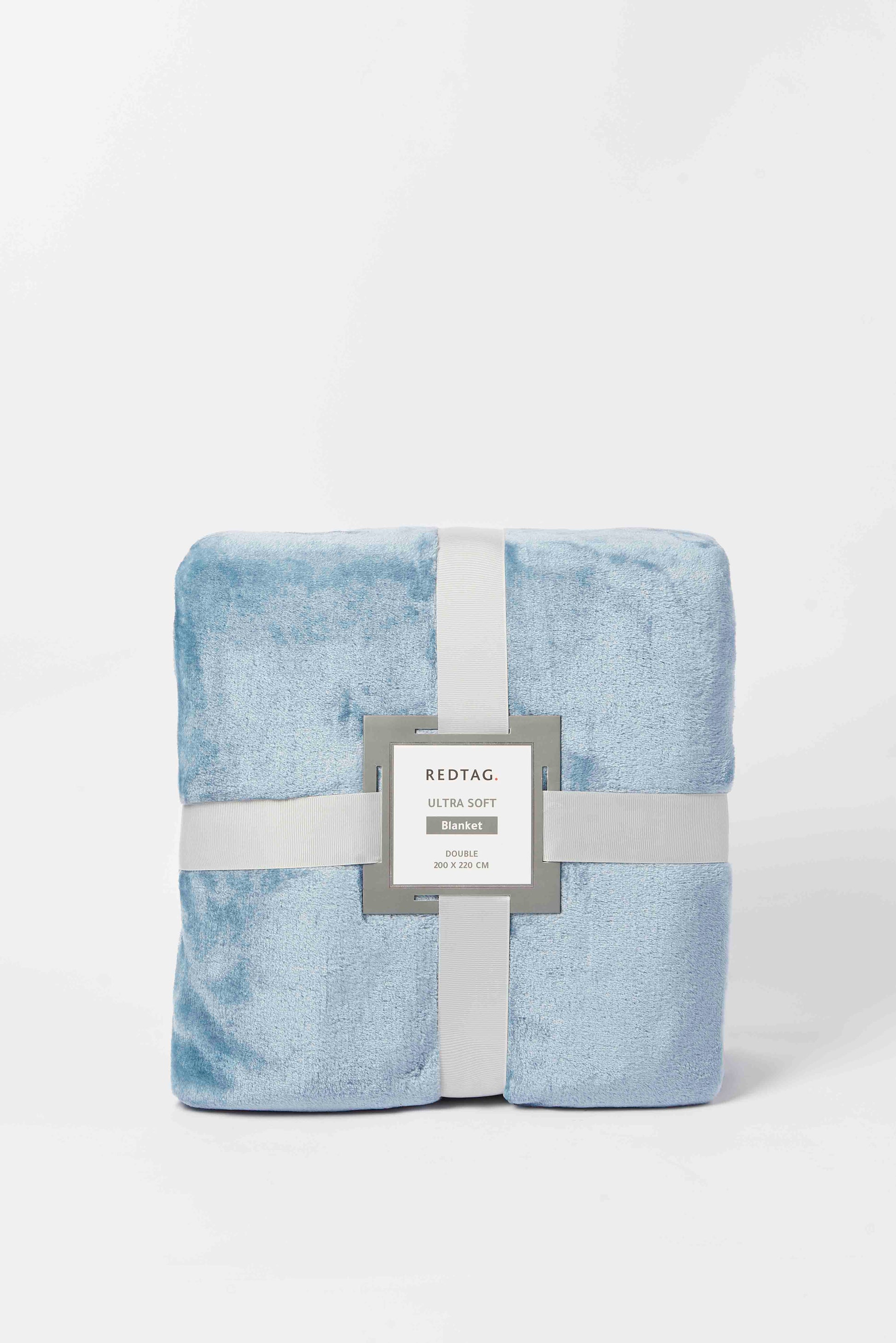 Redtag-Blue-Ultra-Soft-Blanket-
(Double-Size)-Category:Blankets,-Colour:Blue,-Deals:New-In,-Dept:Home,-Filter:Home-Bedroom,-HMW-BED-Blankets,-New-In-HMW-BED,-Non-Sale,-S23B,-Section:Homewares-Home-Bedroom-