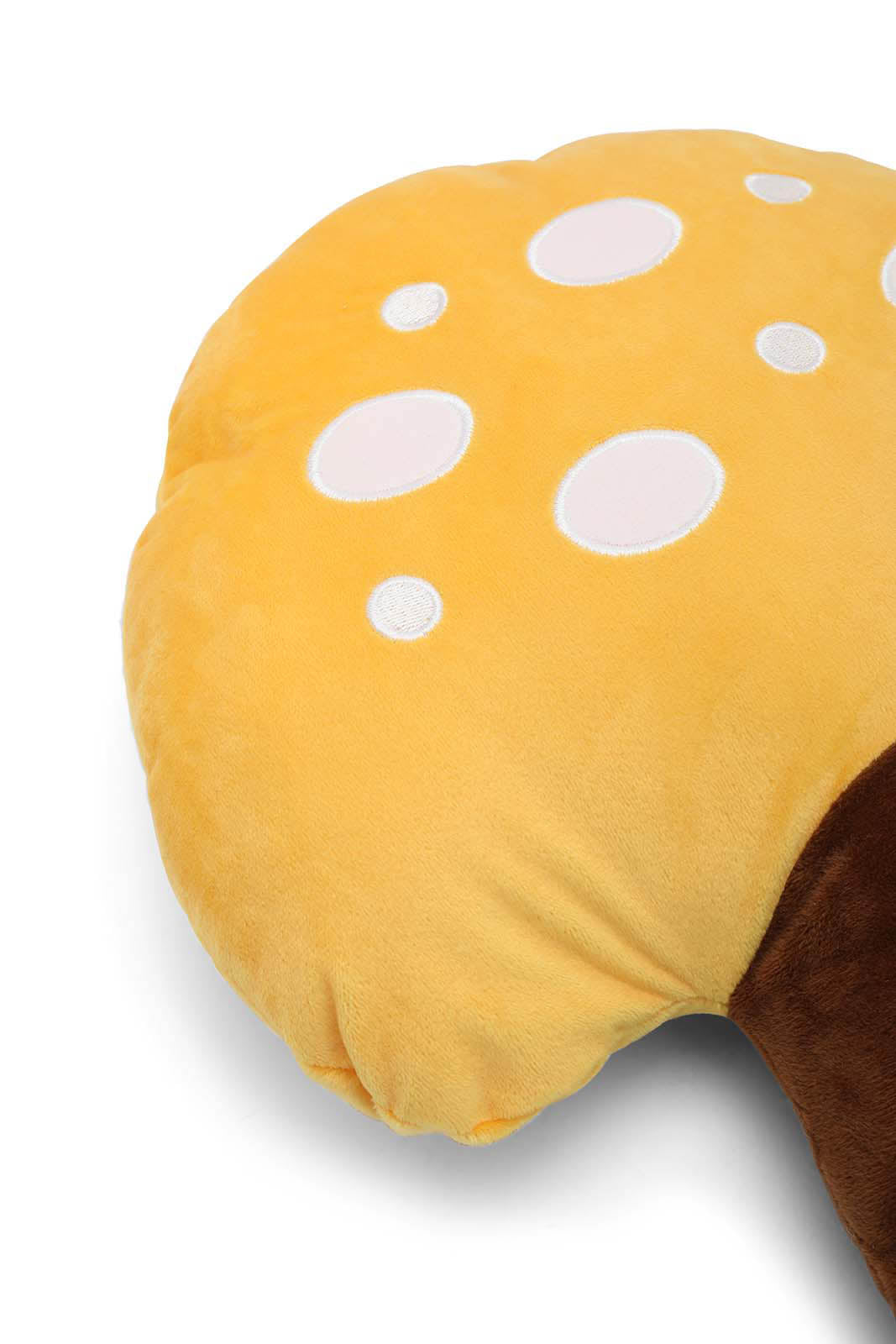Redtag-Yellow-Mushroom-Kids-Cushion-Category:Cushions,-Colour:Yellow,-Deals:New-In,-Dept:Home,-Filter:Home-Bedroom,-HMW-BED-Cushions,-New-In-HMW-BED,-Non-Sale,-S23A,-Section:Homewares-Home-Bedroom-