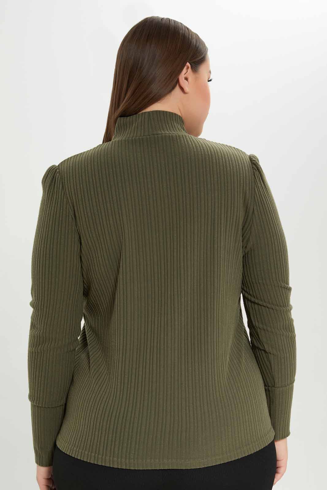 Redtag-Women-Olive-Ribbed-Turtle-Neck-Pullover-Category:Pullovers,-Colour:Olive,-Deals:New-In,-Dept:Ladieswear,-Filter:Women's-Clothing,-LDP-Pullovers,-New-In-LDP-APL,-Non-Sale,-Section:Women,-W22B-Women's-