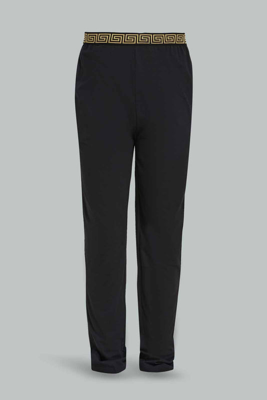 Men Black Pyjama Bottom
