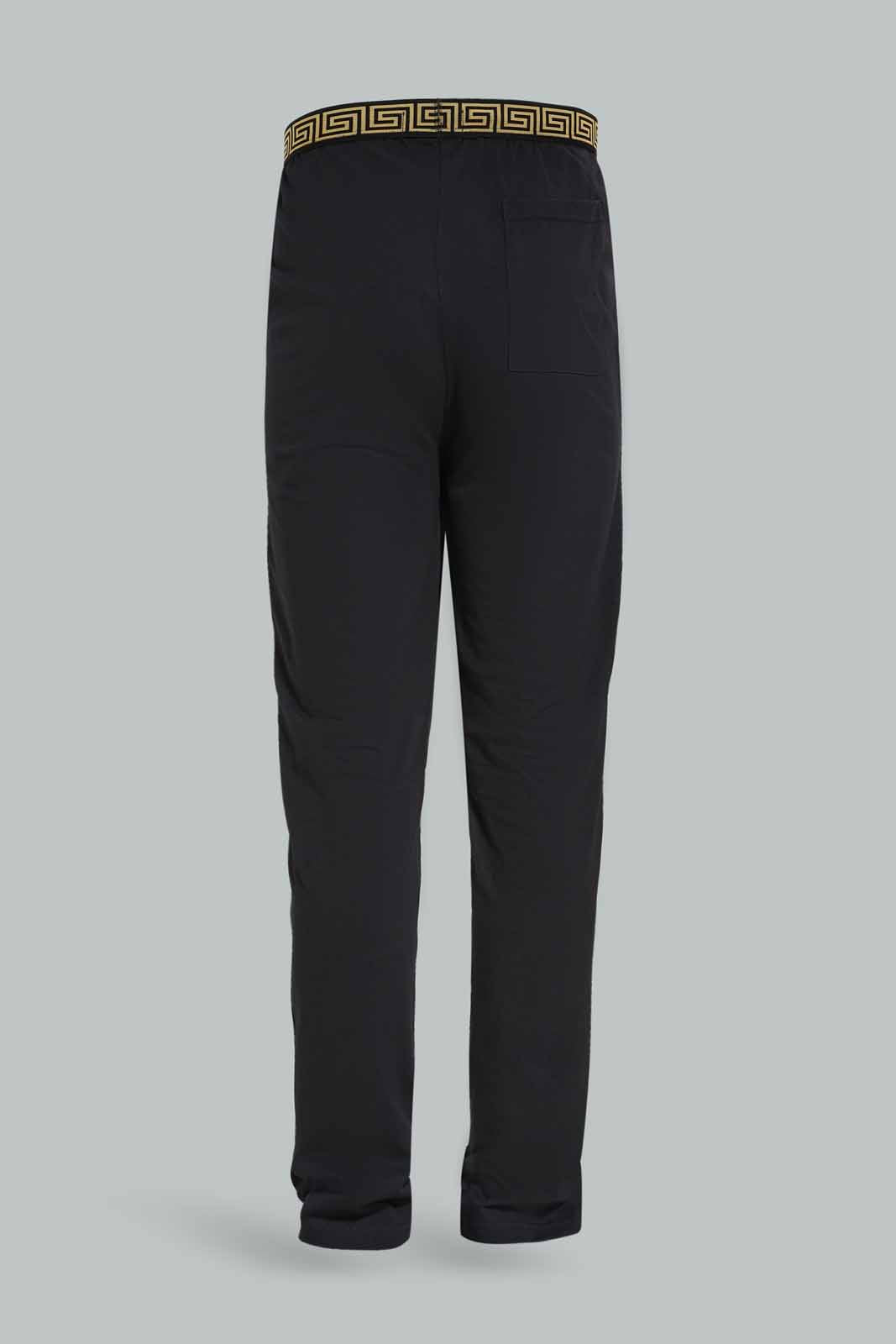 Men Black Pyjama Bottom