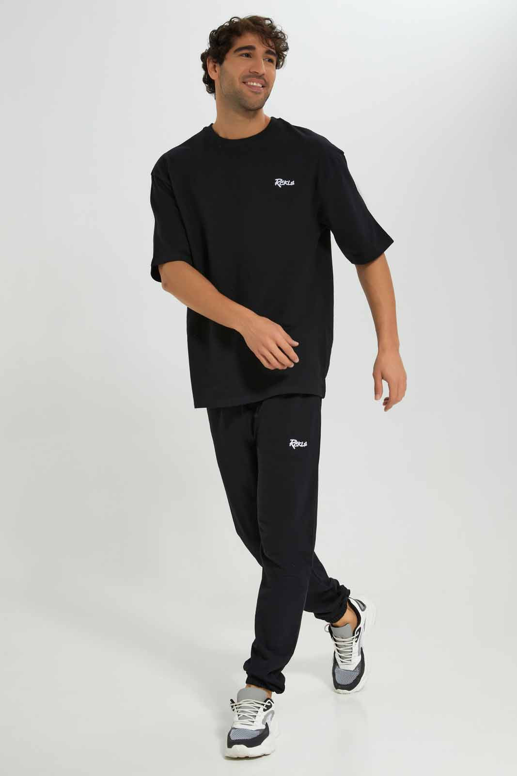 Redtag-Men-Black-Loungewear-Top-Category:T-Shirts,-Colour:Black,-Deals:New-In,-Filter:Men's-Clothing,-Men-Loungewear-T-Shirts,-Men-T-Shirts,-New-In-Men-APL,-Non-Sale,-Section:Men,-W22B-Men's-