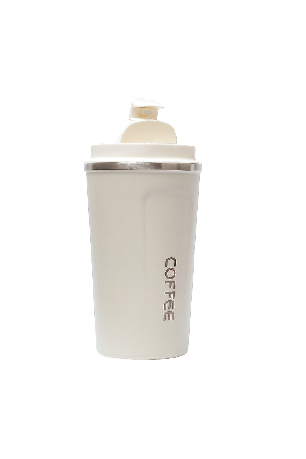 Redtag-White-Travel-Mug-Category:Cups-&-Mugs,-Colour:White,-Deals:New-In,-Dept:Home,-Filter:Home-Dining,-HMW-DIN-Crockery,-New-In-HMW-DIN,-Non-Sale,-S23A,-Section:Homewares-Home-Dining-