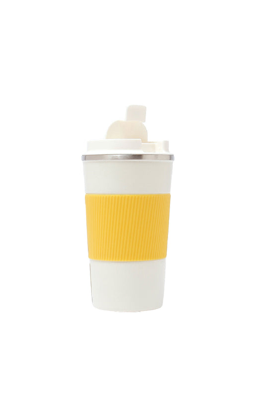Redtag-White-Travel-Mug-Category:Cups-&-Mugs,-Colour:White,-Deals:New-In,-Dept:Home,-Filter:Home-Dining,-HMW-DIN-Crockery,-New-In-HMW-DIN,-Non-Sale,-S23A,-Section:Homewares-Home-Dining-