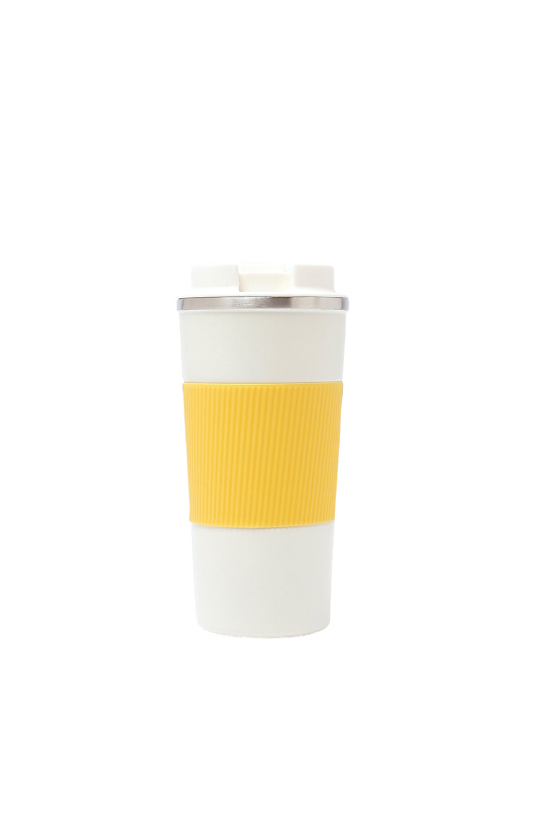 Redtag-White-Travel-Mug-Category:Cups-&-Mugs,-Colour:White,-Deals:New-In,-Dept:Home,-Filter:Home-Dining,-HMW-DIN-Crockery,-New-In-HMW-DIN,-Non-Sale,-S23A,-Section:Homewares-Home-Dining-