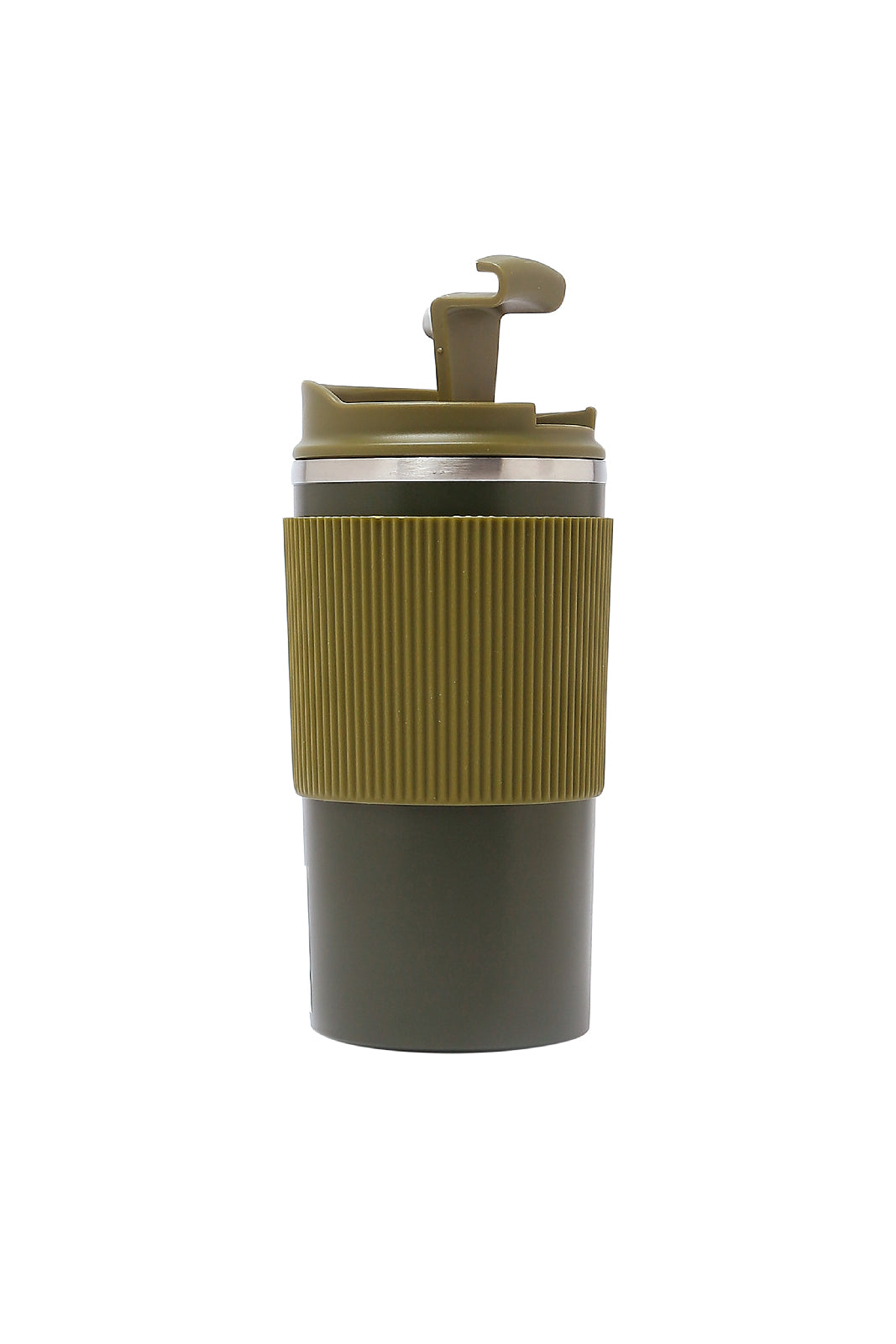 Redtag-Green-Travel-Mug-Category:Cups-&-Mugs,-Colour:Green,-Deals:New-In,-Dept:Home,-Filter:Home-Dining,-HMW-DIN-Crockery,-New-In-HMW-DIN,-Non-Sale,-S23A,-Section:Homewares-Home-Dining-