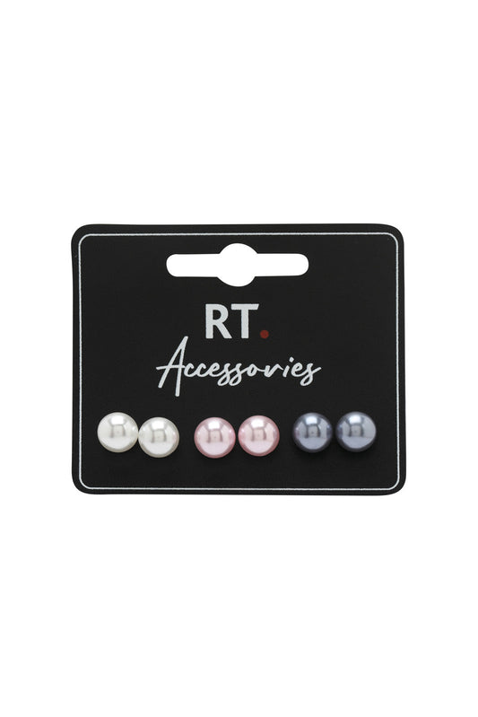 Redtag-Studs-Category:Jewellery,-Colour:Assorted,-Dept:Ladieswear,-Filter:Women's-Accessories,-LEC-Jewellery,-New-In,-New-In-Women-ACC,-Non-Sale,-Section:Women,-W22B-Women-