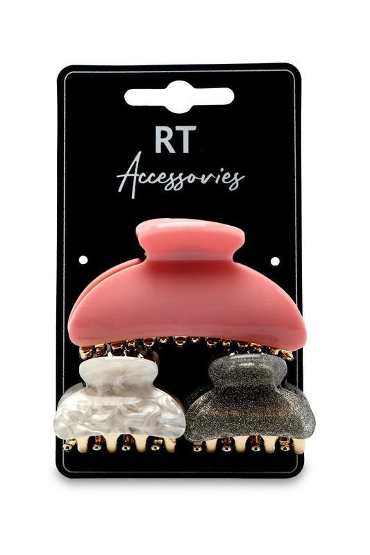 Redtag-Hair-Claw-Category:Hair-Accessories,-Colour:Assorted,-Dept:Ladieswear,-Filter:Women's-Accessories,-LEC-Hair-Accessories,-New-In,-New-In-Women-ACC,-Non-Sale,-Section:Women,-W22B-Women-