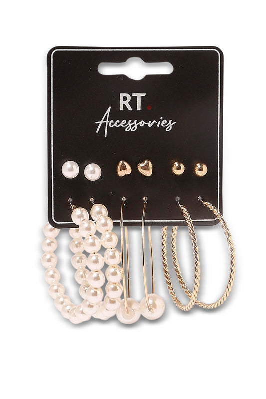 Redtag-Studs-Category:Jewellery,-Colour:Assorted,-Dept:Ladieswear,-Filter:Women's-Accessories,-LEC-Jewellery,-New-In,-New-In-Women-ACC,-Non-Sale,-S23A,-Section:Women-Women-