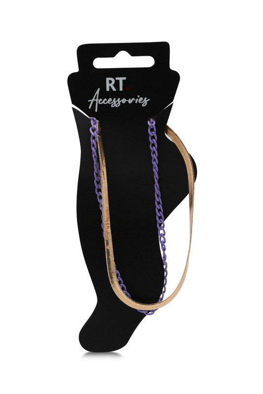 Redtag-Anklet-Set-Category:Jewellery,-Colour:Assorted,-Dept:Ladieswear,-Filter:Women's-Accessories,-New-In,-New-In-Women-ACC,-Non-Sale,-S23A,-Section:Women,-Women-Jewellery-Women-