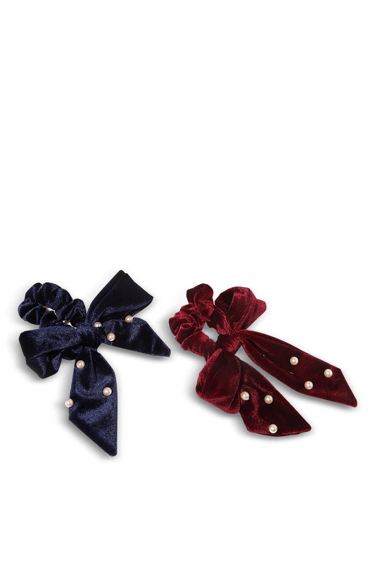 Redtag-Scrunchy-Set-Category:Hair-Accessories,-Colour:Assorted,-Dept:Ladieswear,-Filter:Women's-Accessories,-New-In,-New-In-Women-ACC,-Non-Sale,-Section:Women,-W22B,-Women-Hair-Accessories-Women-
