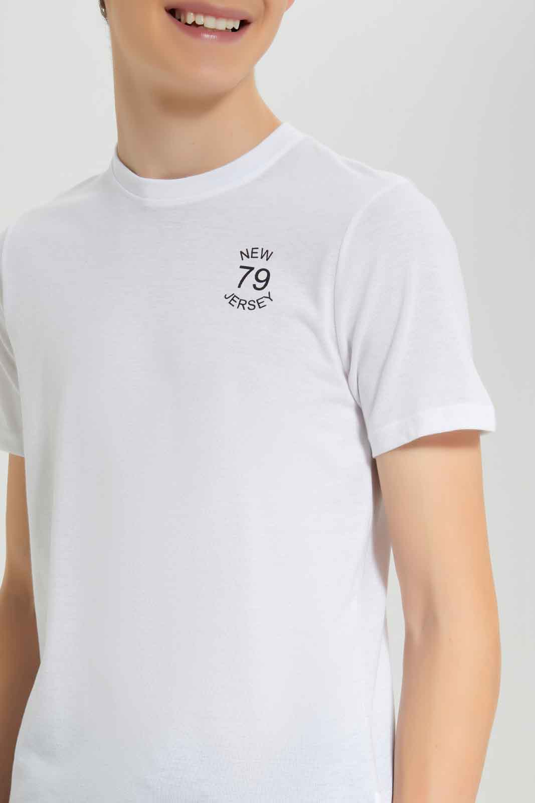 Redtag-Boys-Black/White-2-Pc-Pack-Short-Sleeve-Tshirt-BSR-T-Shirts,-Category:T-Shirts,-Colour:Assorted,-Deals:New-In,-Dept:Boys,-Filter:Senior-Boys-(8-to-14-Yrs),-New-In-BSR-APL,-Non-Sale,-Section:Boys-(0-to-14Yrs),-VLM,-W22B-Senior-Boys-9 to 14 Years