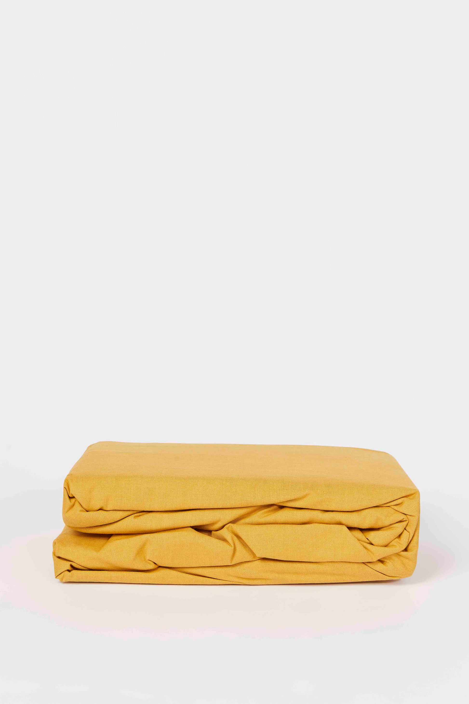 Redtag-Yellow-Fitted-Sheet-(King-Size)-365,-Category:Fitted-Sheets,-Colour:Yellow,-Deals:New-In,-Dept:Home,-Filter:Home-Bedroom,-HMW-BED-Fitted-Sheets,-New-In-HMW-BED,-Non-Sale,-Section:Homewares-Home-Bedroom-