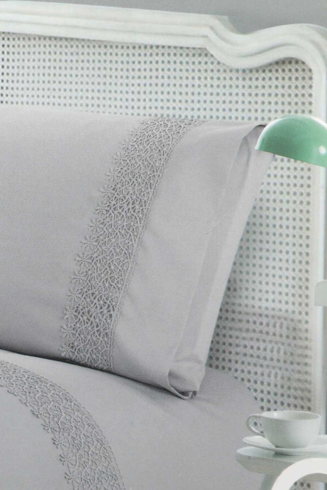 Redtag-Grey-3-Piece-Lace-Trim-Duvet-Cover-Set-(Double-Size)-Category:Duvet-Covers,-Colour:Grey,-Deals:New-In,-Dept:Home,-Filter:Home-Bedroom,-HMW-BED-Duvet-Covers,-New-In-HMW-BED,-Non-Sale,-S23A,-Section:Homewares-Home-Bedroom-