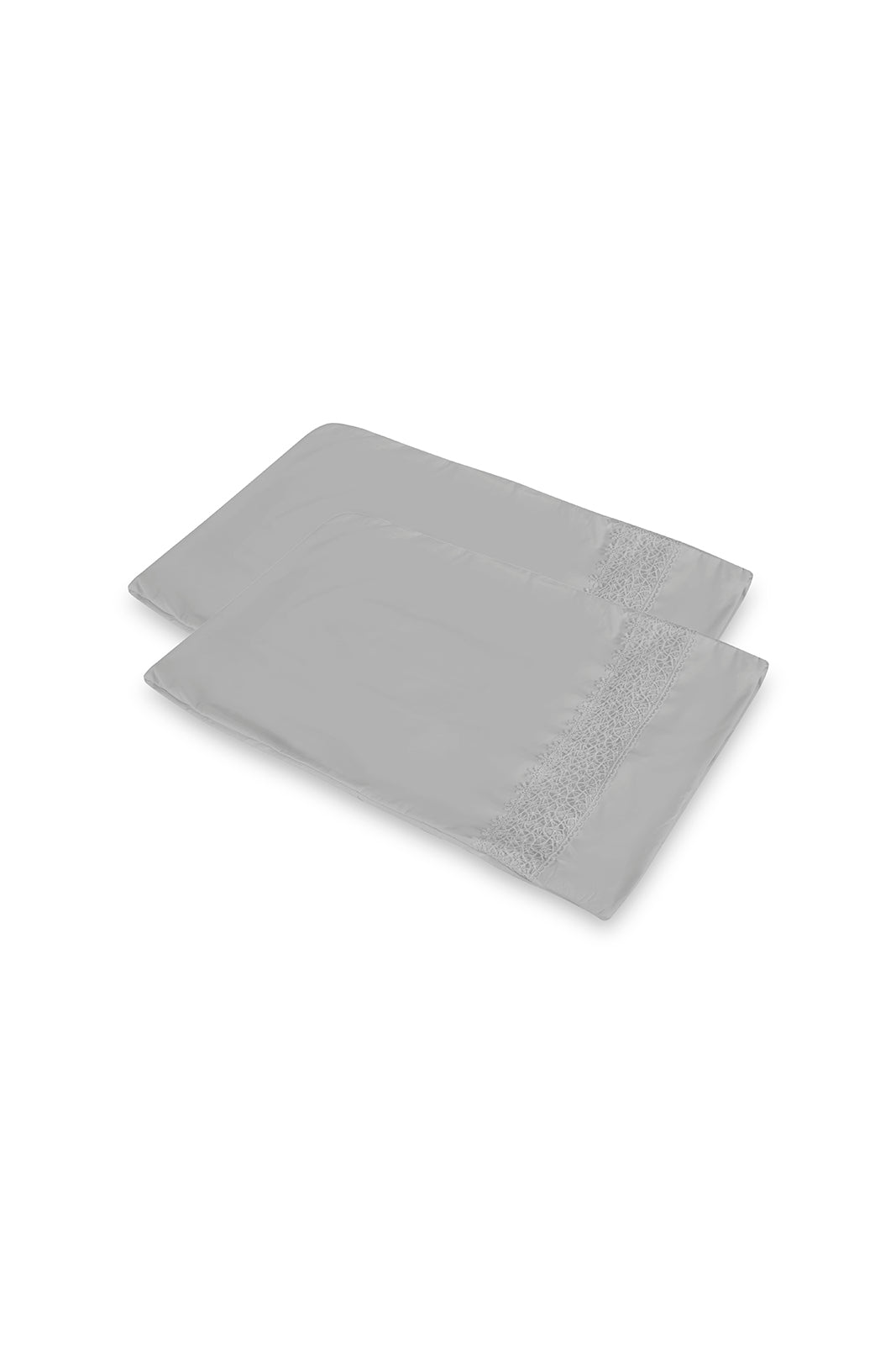 Redtag-Grey-3-Piece-Lace-Trim-Duvet-Cover-Set-(Double-Size)-Category:Duvet-Covers,-Colour:Grey,-Deals:New-In,-Dept:Home,-Filter:Home-Bedroom,-HMW-BED-Duvet-Covers,-New-In-HMW-BED,-Non-Sale,-S23A,-Section:Homewares-Home-Bedroom-