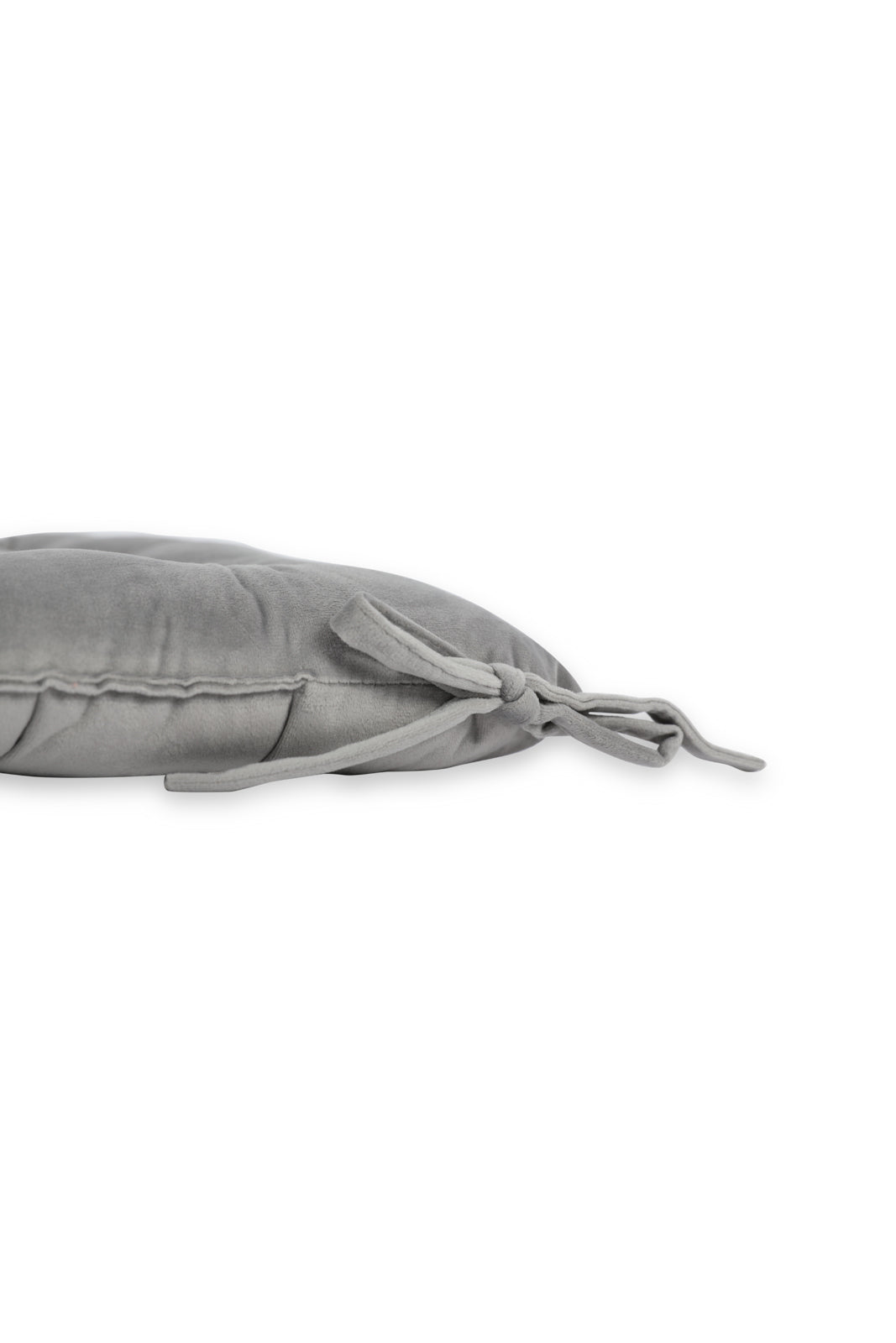 Redtag-Grey-Velvet-Chairpad-Category:Cushions,-Colour:Grey,-Deals:New-In,-Dept:Home,-Filter:Home-Bedroom,-HMW-BED-Cushions,-New-In-HMW-BED,-Non-Sale,-S23A,-Section:Homewares-Home-Bedroom-