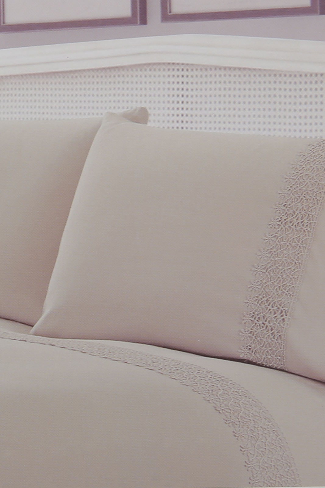 Redtag-Beige-3-Piece-Lace-Trim-Duvet-Cover-Set-(Double-Size)-Category:Duvet-Covers,-Colour:Beige,-Deals:New-In,-Dept:Home,-Filter:Home-Bedroom,-HMW-BED-Duvet-Covers,-New-In-HMW-BED,-Non-Sale,-Section:Homewares,-W22B-Home-Bedroom-