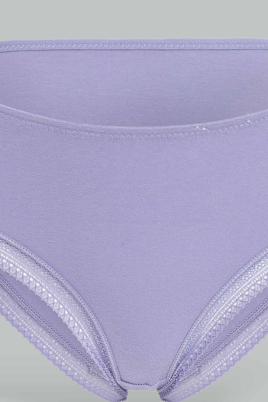 Redtag-Women-Lilac-Color-With-Laceboyleg-Bra-Category:Briefs,-Colour:Lilac,-Deals:New-In,-Dept:Ladieswear,-Filter:Women's-Clothing,-New-In-Women-APL,-Non-Sale,-S23A,-Section:Women,-TBL,-Women-Briefs--