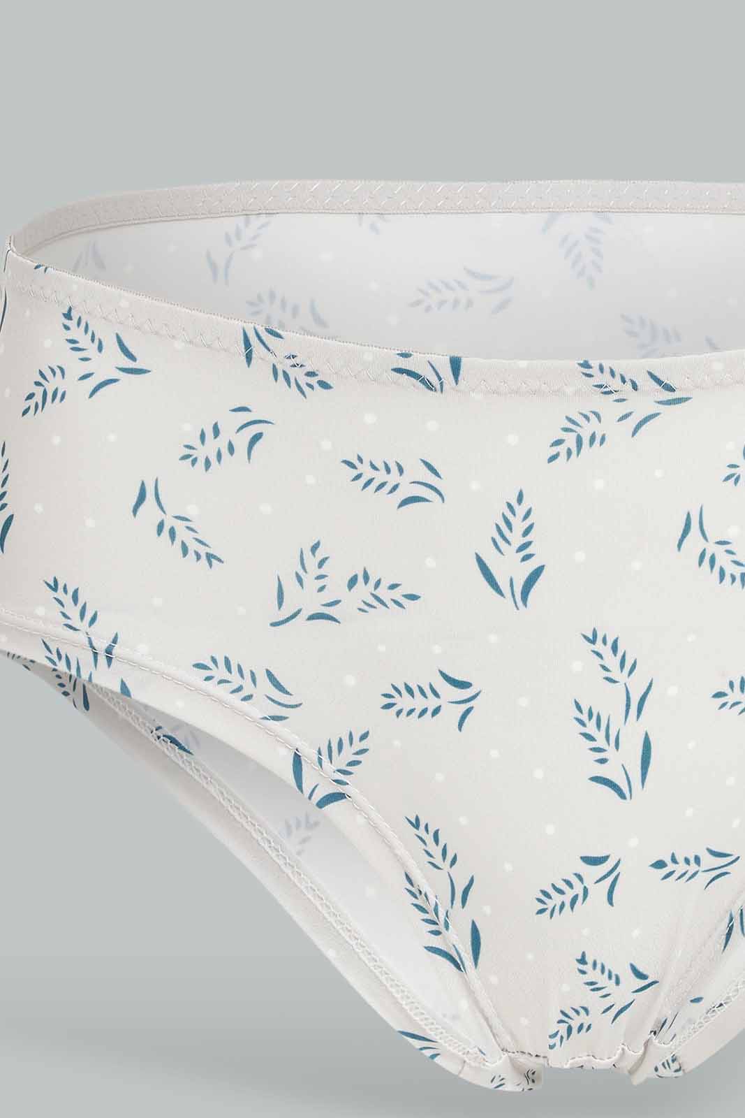 Redtag-Women-Teal-Color-Aop-Boyleg-Brief-Category:Briefs,-Colour:Teal,-Deals:New-In,-Dept:Ladieswear,-Filter:Women's-Clothing,-New-In-Women-APL,-Non-Sale,-S23A,-Section:Women,-TBL,-Women-Briefs--
