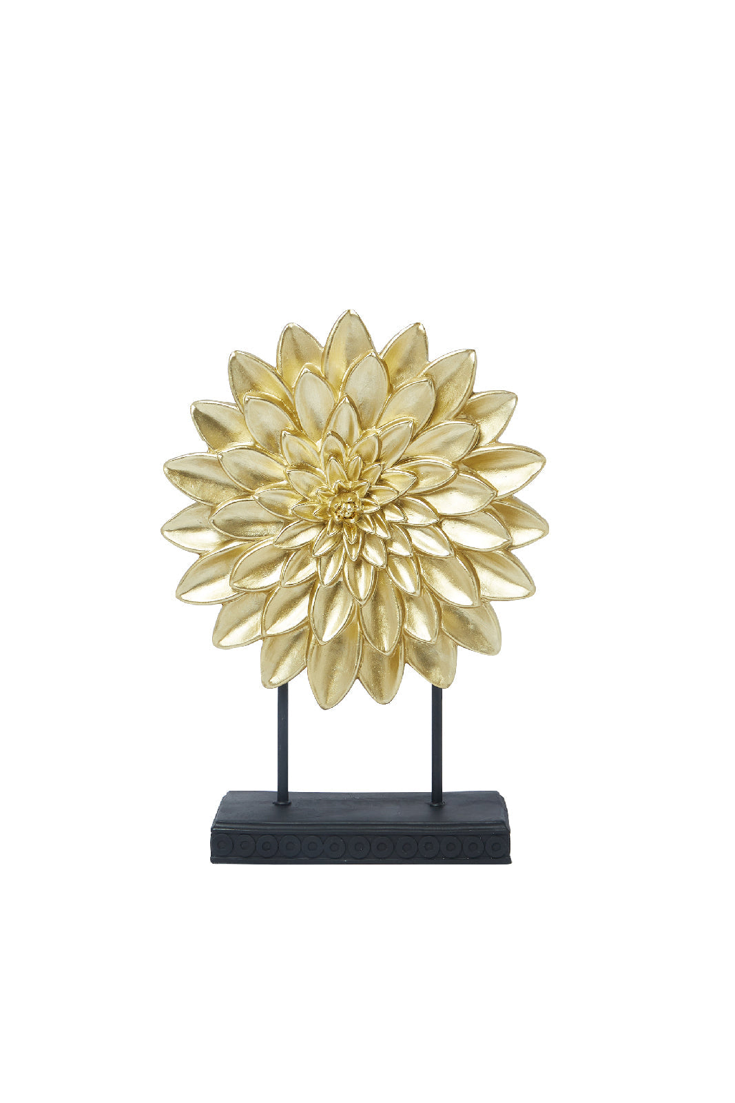 Redtag-Gold-Finish-Decorative-Flower-Category:Plants-&-Flowers,-Colour:Gold,-Deals:New-In,-Dept:Home,-Filter:Home-Decor,-HMW-HOM-Decorative-Accessories,-New-In-HMW-HOM,-Non-Sale,-S23A,-Section:Homewares-Home-Decor-