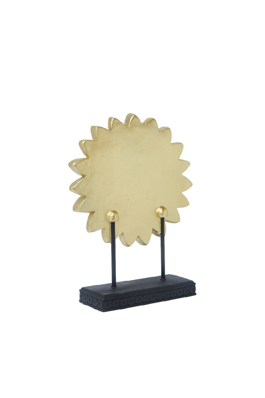 Redtag-Gold-Finish-Decorative-Flower-Category:Plants-&-Flowers,-Colour:Gold,-Deals:New-In,-Dept:Home,-Filter:Home-Decor,-HMW-HOM-Decorative-Accessories,-New-In-HMW-HOM,-Non-Sale,-S23A,-Section:Homewares-Home-Decor-