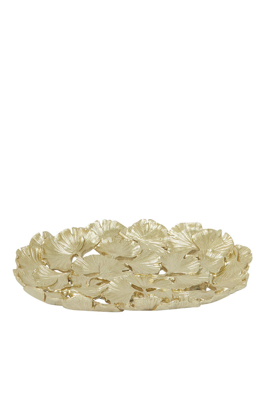 Redtag-Gold-Ginko-Leaf-Plater-Category:Giftware,-Colour:Black,-Deals:New-In,-Dept:Home,-Filter:Home-Decor,-HMW-HOM-Decorative-Accessories,-New-In-HMW-HOM,-Non-Sale,-S23A,-Section:Homewares-Home-Decor-