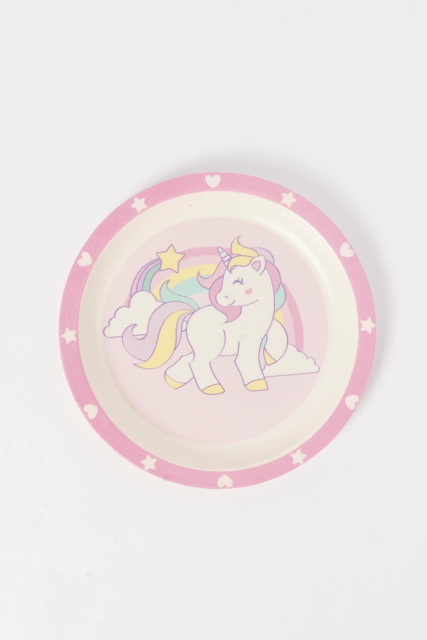 Redtag-Pink-Kids-Breakfast-Set-(5-Piece)-Category:Crockery-Sets,-Colour:Pink,-Deals:New-In,-Dept:Home,-Filter:Home-Dining,-HMW-DIN-Crockery,-New-In-HMW-DIN,-Non-Sale,-S23A,-Section:Homewares-Home-Dining-