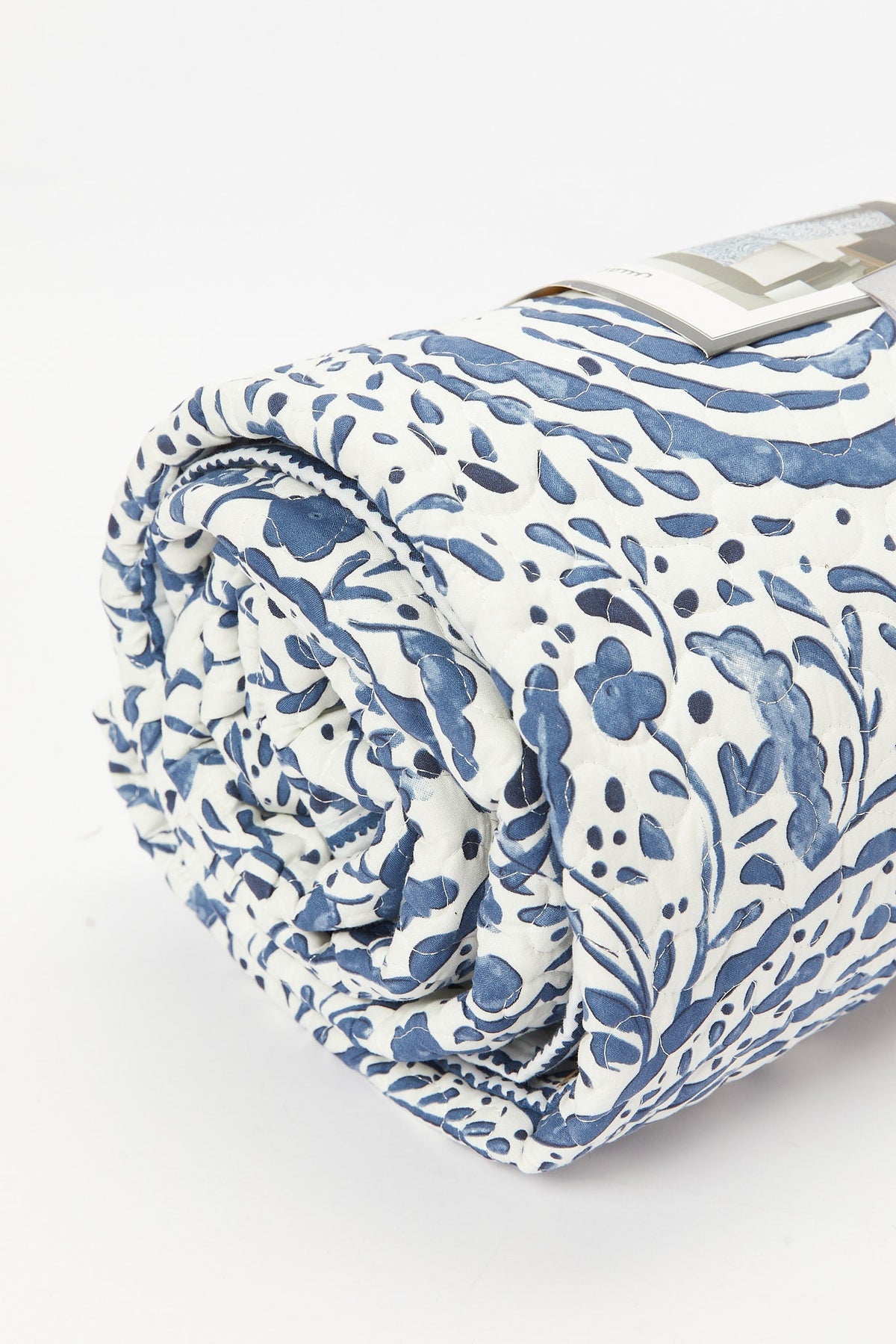 Redtag-Blue-2-Pcs-Abstract-Printed-Quilt-Set-(Single-Size)-Category:Quilts,-Colour:Blue,-Deals:New-In,-Dept:Home,-Filter:Home-Bedroom,-HMW-BED-Quilts,-New-In-HMW-BED,-Non-Sale,-S23A,-Section:Homewares-Home-Bedroom-