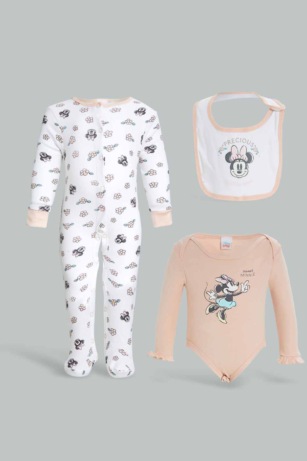 Redtag-Girls-3-Pc-Hanger-Gift-Set-Minnie-Mouse-Category:Gift-Sets,-CHA,-Colour:Assorted,-Deals:New-In,-Dept:New-Born,-Filter:Baby-(0-to-12-Mths),-NBG-Gift-Sets,-New-In-NBG-APL,-Non-Sale,-Section:Boys-(0-to-14Yrs),-W22B-Baby-