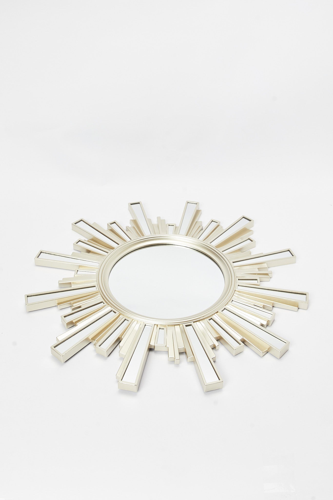 Redtag-Gold-Round-Star-Decorative-Single-Mirror-Category:Mirrors,-Colour:Gold,-Deals:New-In,-Dept:Home,-Filter:Home-Decor,-HMW-HOM-Wall-Decor-&-Mirrors,-New-In-HMW-HOM,-Non-Sale,-S23B,-Section:Homewares-Home-Decor-
