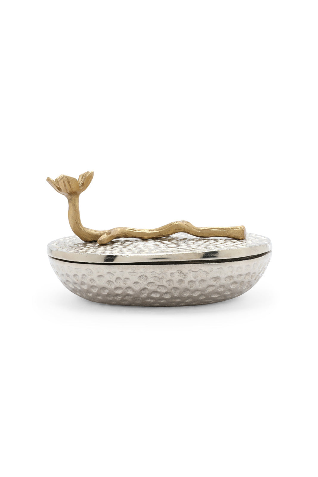 Redtag-Silver-Hammered-Trinket-Box-Category:Fashion-Box,-Colour:Silver,-Deals:New-In,-Dept:Home,-Filter:Home-Decor,-HMW-HOM-Decorative-Accessories,-New-In-HMW-HOM,-Non-Sale,-Section:Homewares,-W22B-Home-Decor-