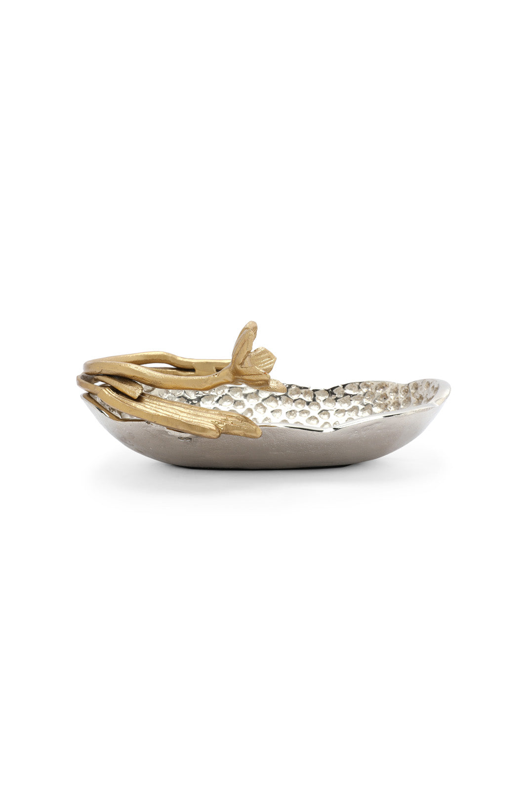 Redtag-Silver-Hammered-Decorative-Bowl-Category:Bowls,-Colour:Silver,-Deals:New-In,-Dept:Home,-Filter:Home-Decor,-HMW-HOM-Decorative-Accessories,-New-In-HMW-HOM,-Non-Sale,-Section:Homewares,-W22B-Home-Decor-