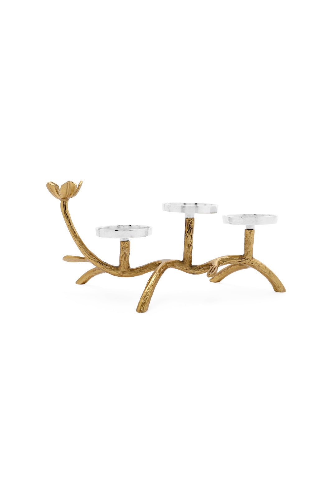 Redtag-Gold-Decorative-Candle-Holder-Category:Candles-&-Fragrances,-Colour:Gold,-Deals:New-In,-Dept:Home,-Filter:Home-Decor,-HMW-HOM-Decorative-Accessories,-New-In-HMW-HOM,-Non-Sale,-Section:Homewares,-W22B-Home-Decor-