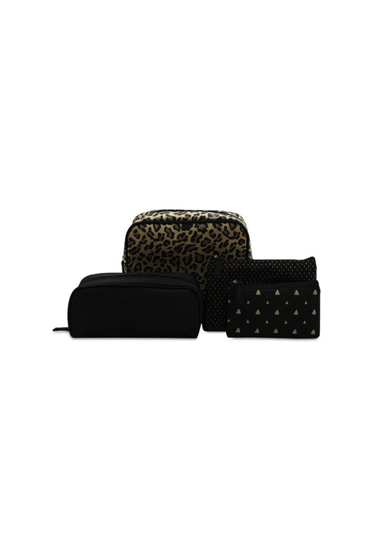 Redtag-Black-Animal-Printed-Cosmetic-Pouches-Category:Cosmetics,-Colour:Black,-Dept:Ladieswear,-Filter:Women's-Accessories,-New-In,-New-In-Women-ACC,-Non-Sale,-S23A,-Section:Women,-Women-Cosmetics-Women-