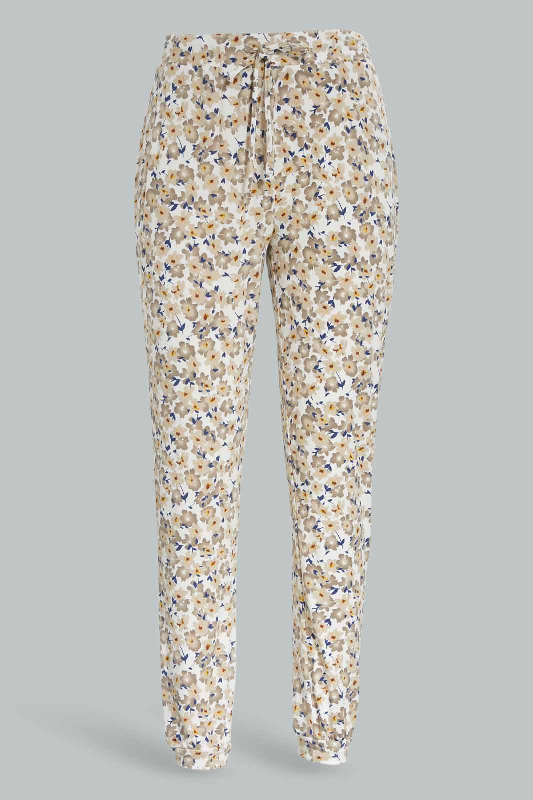 Redtag-Women-Assorted-Aop-Long-Sleeves-Pajama-Set-Bottom-Aop-Category:Pyjama-Sets,-Colour:Assorted,-Deals:New-In,-Dept:Ladieswear,-Filter:Women's-Clothing,-New-In-Women-APL,-Non-Sale,-S23A,-Section:Women,-TBL,-Women-Pyjama-Sets--