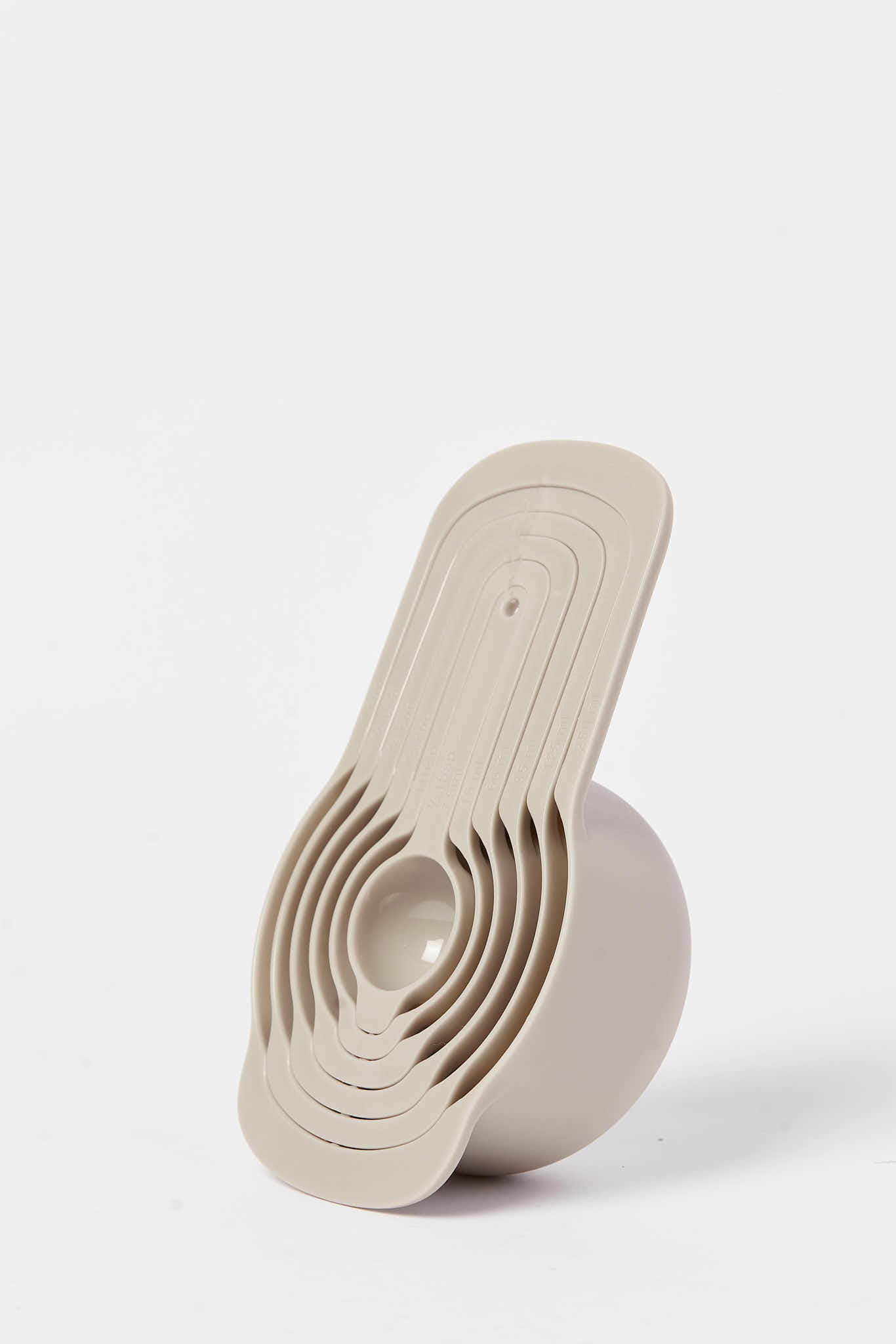 Redtag-Beige-Measuring-Cup-&-Spoon-Set-(6-Piece)-Category:Kitchen-Accessories,-Colour:Beige,-Deals:New-In,-Dept:Home,-Filter:Home-Dining,-HMW-DIN-Kitchen-Accessories,-New-In-HMW-DIN,-Non-Sale,-S23B,-Section:Homewares-Home-Dining-