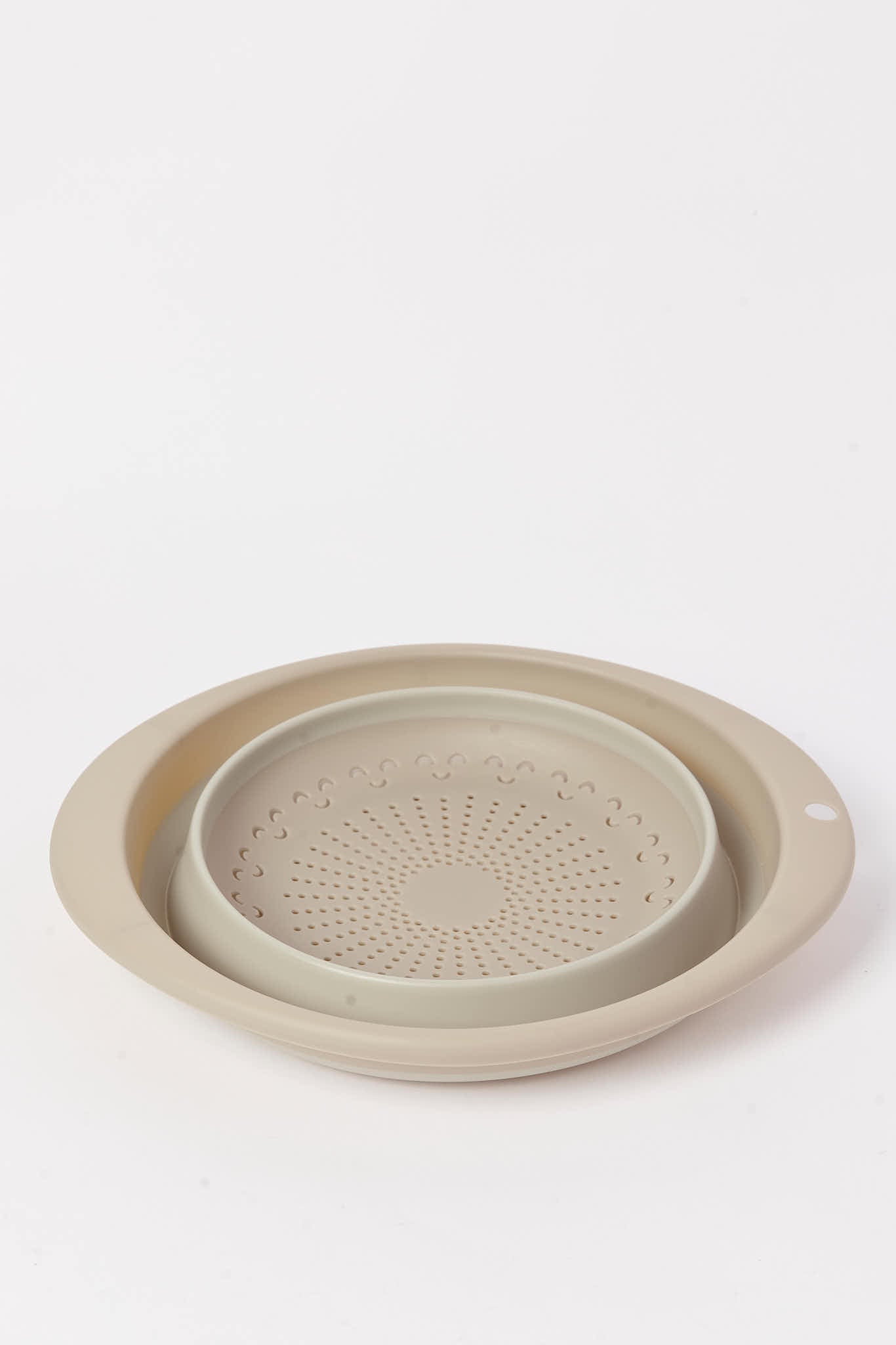Redtag-Beige-Colander-(2-Piece)-Category:Kitchen-Accessories,-Colour:Beige,-Deals:New-In,-Dept:Home,-Filter:Home-Dining,-HMW-DIN-Kitchen-Accessories,-New-In-HMW-DIN,-Non-Sale,-S23B,-Section:Homewares-Home-Dining-