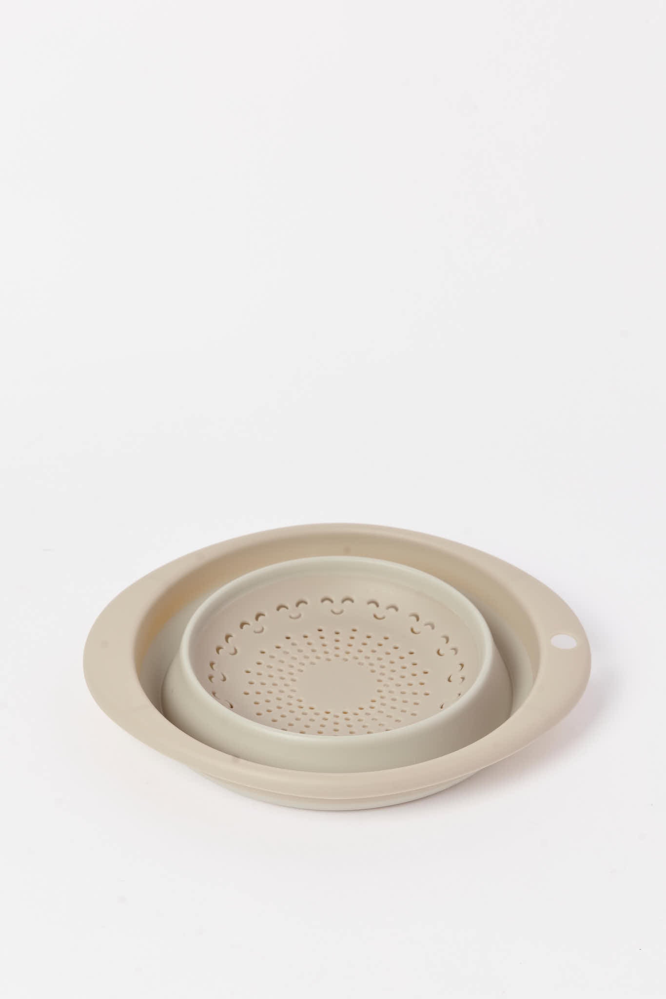 Redtag-Beige-Colander-(2-Piece)-Category:Kitchen-Accessories,-Colour:Beige,-Deals:New-In,-Dept:Home,-Filter:Home-Dining,-HMW-DIN-Kitchen-Accessories,-New-In-HMW-DIN,-Non-Sale,-S23B,-Section:Homewares-Home-Dining-