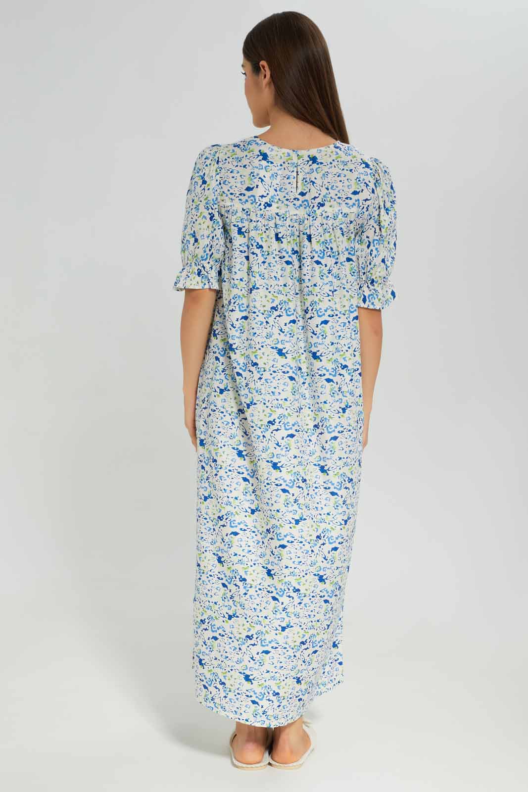 Redtag-Women-Assorted-Printed-Nightgown-Category:Nightgowns,-Colour:Assorted,-Deals:New-In,-Dept:Ladieswear,-Filter:Women's-Clothing,-New-In-Women-APL,-Non-Sale,-S23A,-Section:Women,-Women-Nightgowns--