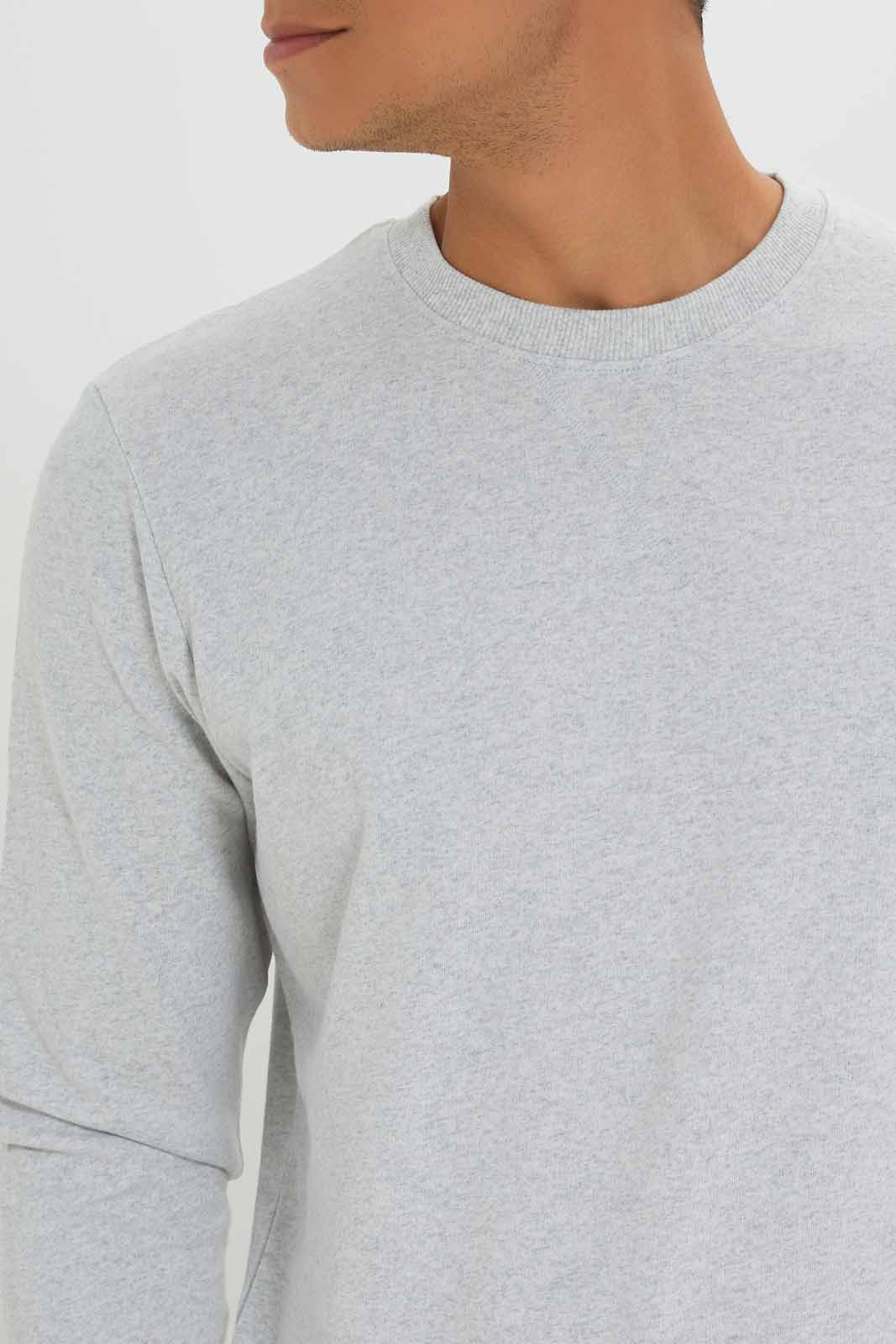 Redtag-Men-Ecru-Crew-Neck-Sweatshirt-Category:Sweatshirts,-Colour:Ecru,-Deals:New-In,-Dept:Menswear,-Filter:Men's-Clothing,-Men-Sweatshirts,-New-In-Men-APL,-Non-Sale,-S23A,-Section:Men,-TBL-Men's-
