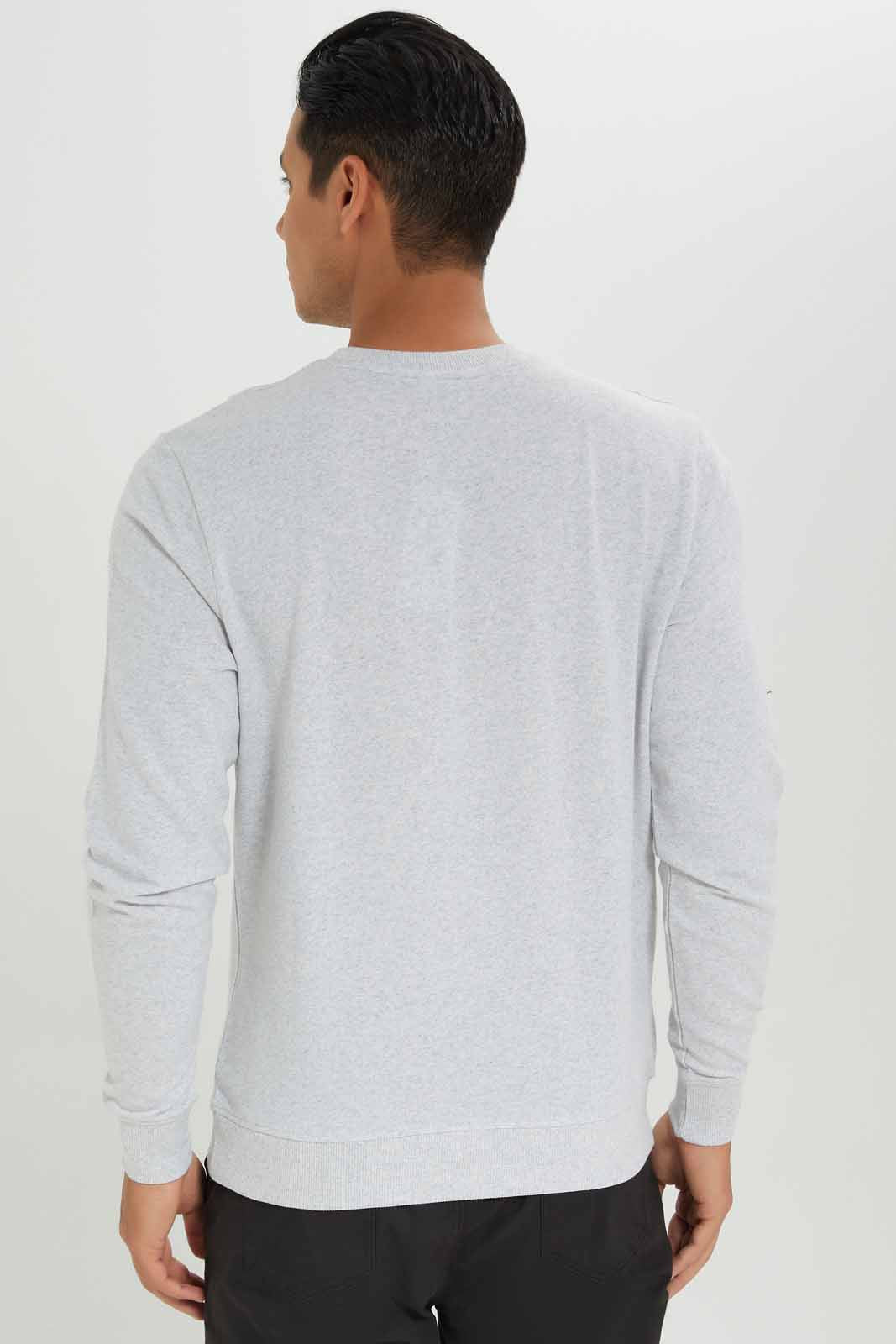 Redtag-Men-Ecru-Crew-Neck-Sweatshirt-Category:Sweatshirts,-Colour:Ecru,-Deals:New-In,-Dept:Menswear,-Filter:Men's-Clothing,-Men-Sweatshirts,-New-In-Men-APL,-Non-Sale,-S23A,-Section:Men,-TBL-Men's-