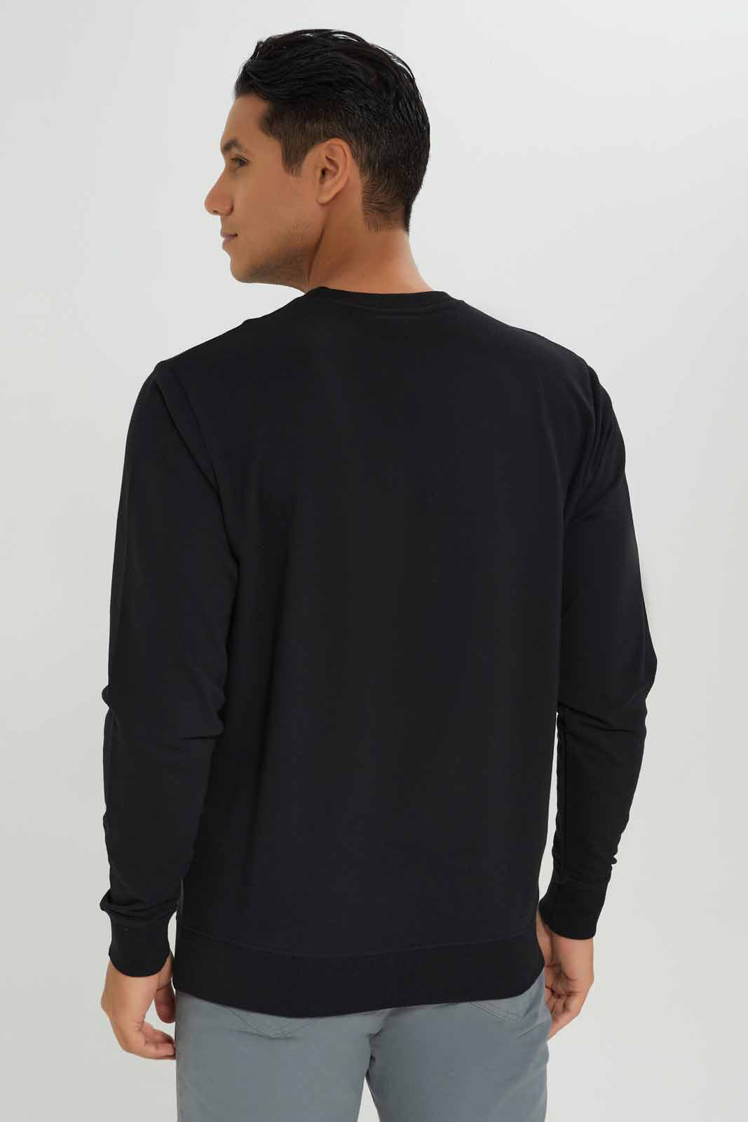 Redtag-Men-Mustard-Crew-Neck-Sweatshirt-Category:Sweatshirts,-Colour:Mustard,-Deals:New-In,-Dept:Menswear,-Filter:Men's-Clothing,-Men-Sweatshirts,-New-In-Men-APL,-Non-Sale,-S23A,-Section:Men,-TBL-Men's-